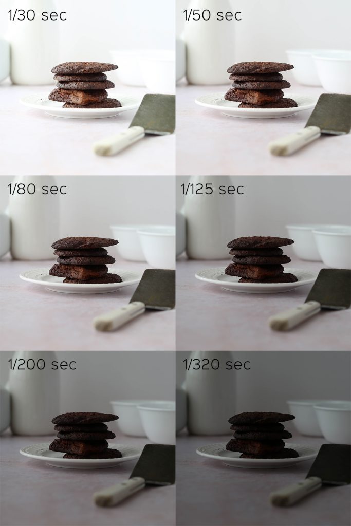 demonstration of shutter speed and exposure